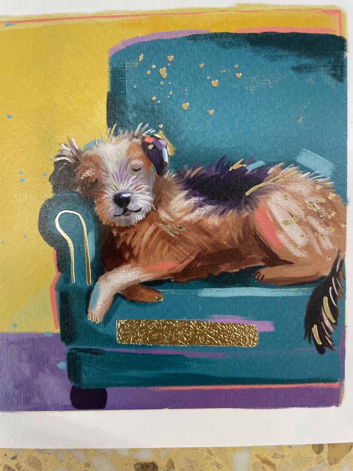 Summer Holiday Art Workshops -  Thursday 23 July 2026 - 9:00am-12:00- MORNING- Art Workshop - Sleeping dog- acrylic on canvas