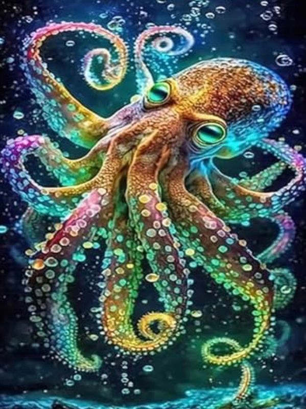 Summer Holiday Art Workshops -  Monday 20 July 2026 - 14:00-17:00- AFTERNOON- Art Workshop - Octopus- silk painting