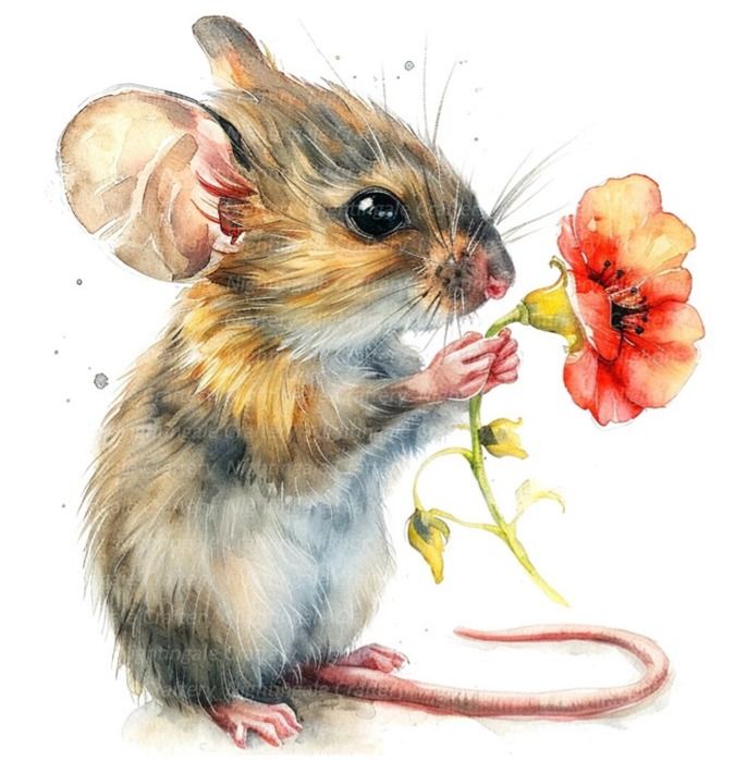 Summer Holiday Art Workshops -  Friday 31 July 2026 - 14:00-17:00- AFTERNOON- Art Workshop - MOUSE - acryic on canvas