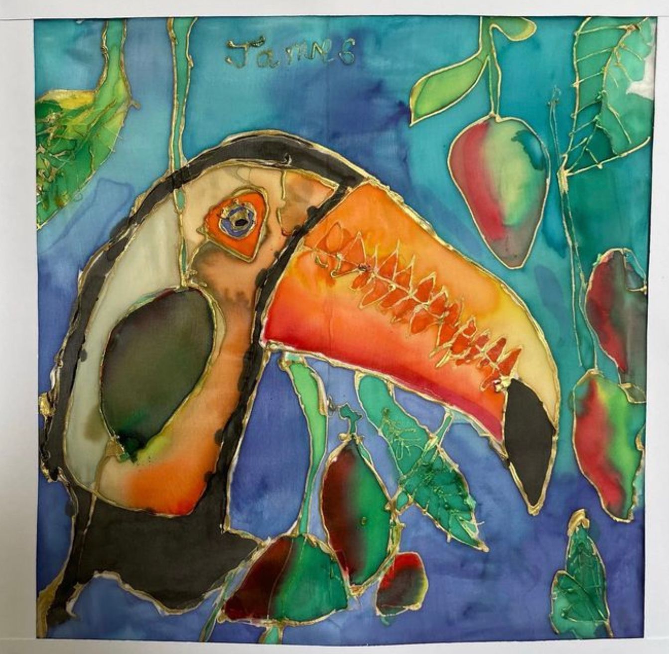Summer Holiday Art Workshops -  Monday 3 Aug 2026 - 14:00-17:00- AFTERNOON- Art Workshop - Octopus- silk painting