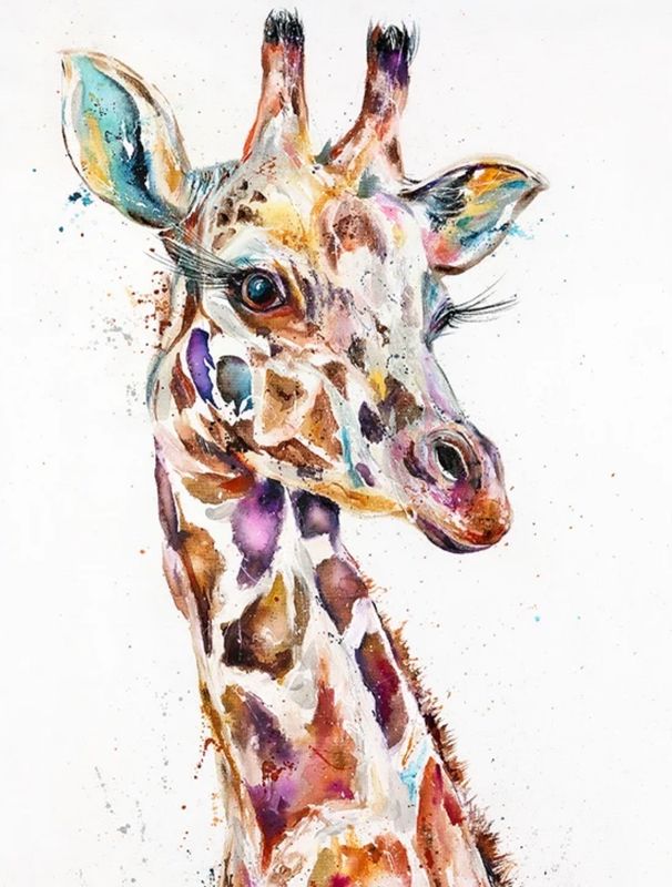 October half-term  Tuesday 27 Oct 2026 - 14:00-17:00- AFTERNOON- Art Workshop - Giraffe- acrylic on canvas