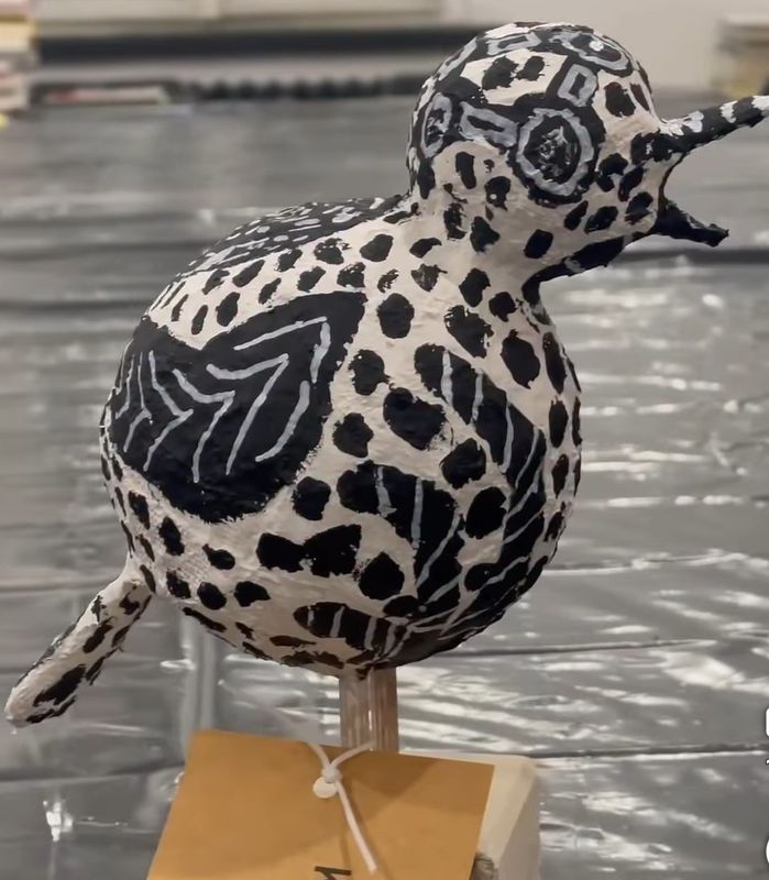 October half-term  Monday 26 Oct 2026 - 9:00-12:00- MORNING- Art Workshop - Bird - paper mache