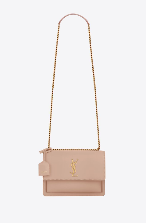 SUNSET MEDIUM EN CUIR LISSE