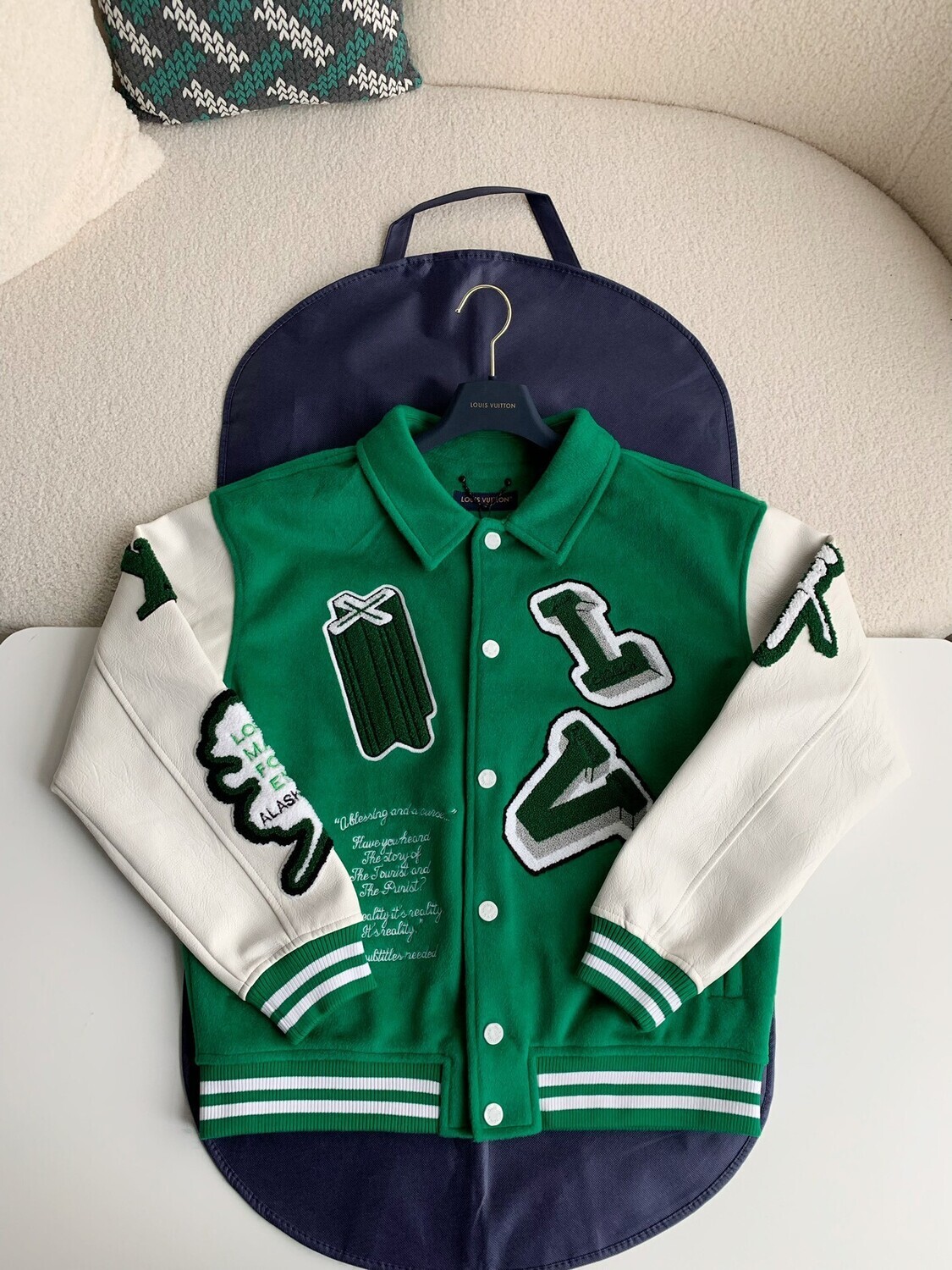 Varsity green jackets