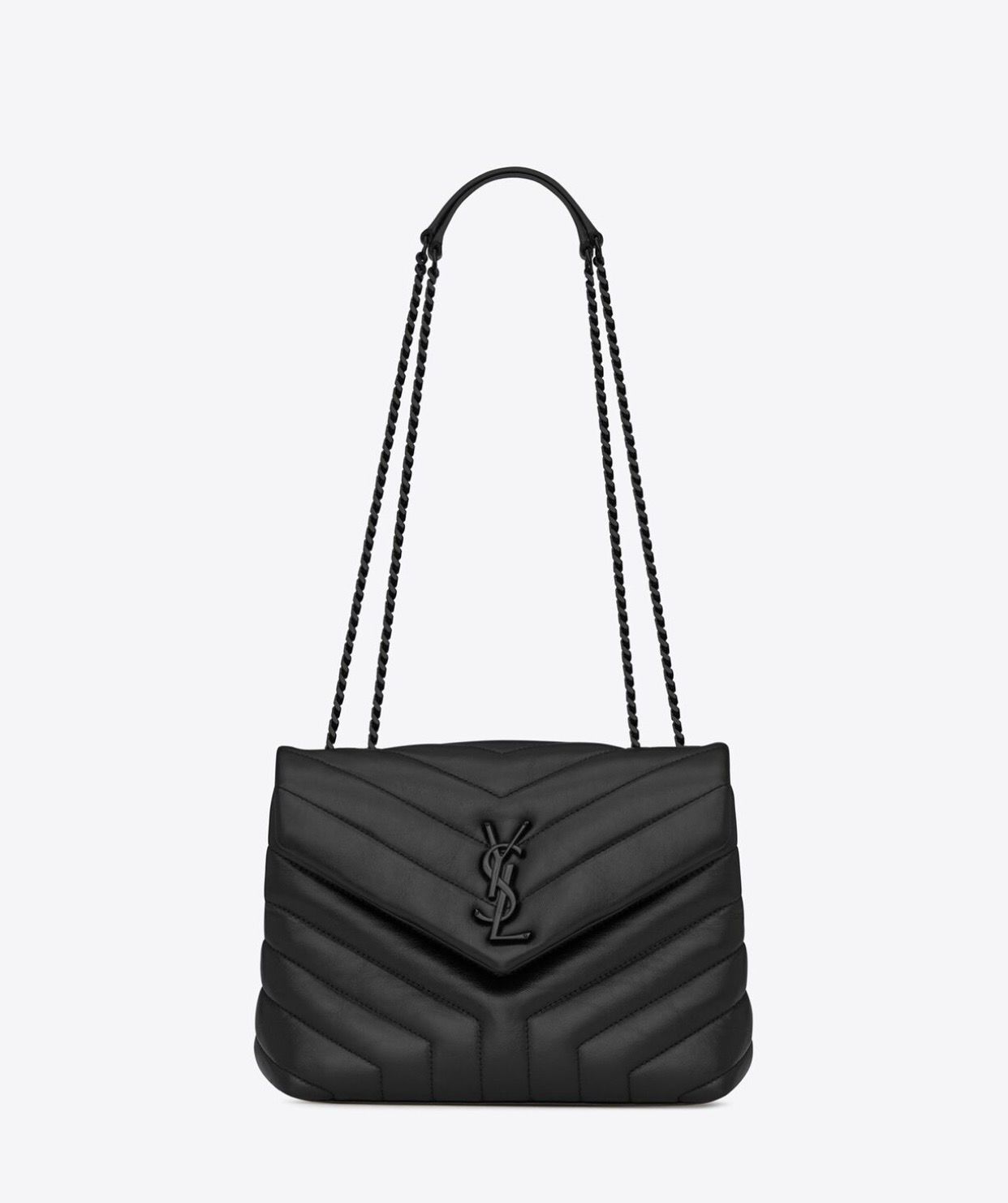 Loulou small cuir matelassé