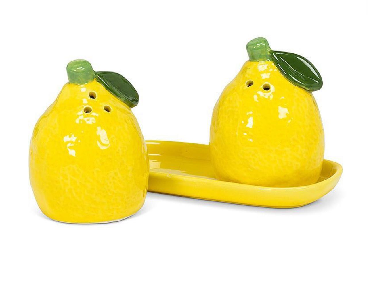 Lemon Salt &amp; Pepper Shakers