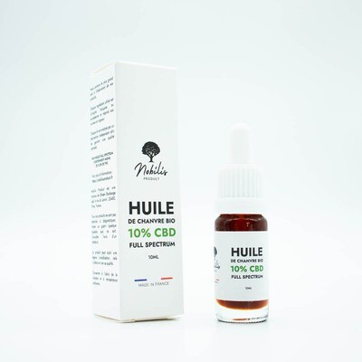 HUILE AU CBD FULL SPECTRUM 10%
