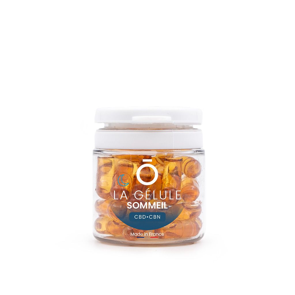 Gélules Sommeil CBD/CBN + Mélatonine