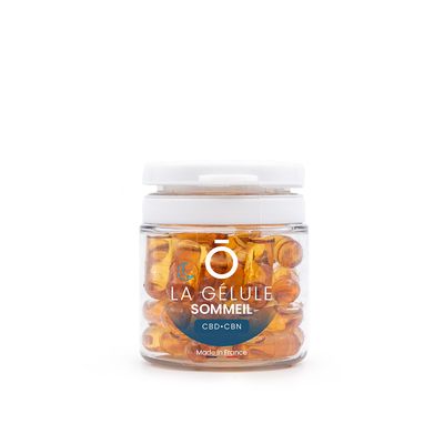 Gélules Sommeil CBD/CBN + Mélatonine