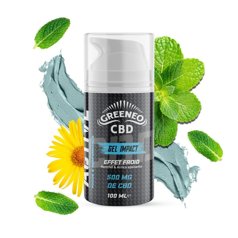 Gel CBD avant et après effort