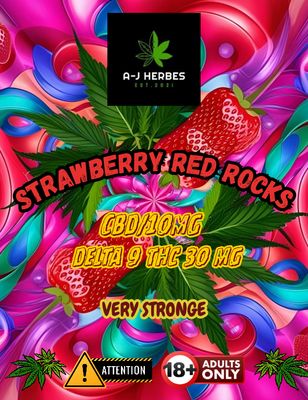 ⚠️ Red rock&#39;s Bonbon CBD 10mg/THC∆9 30mg ⚠️