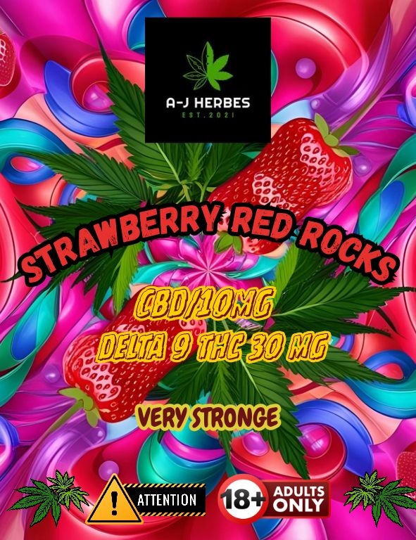 ⚠️ Red rock&#39;s Bonbon CBD 10mg/THC∆9 30mg ⚠️