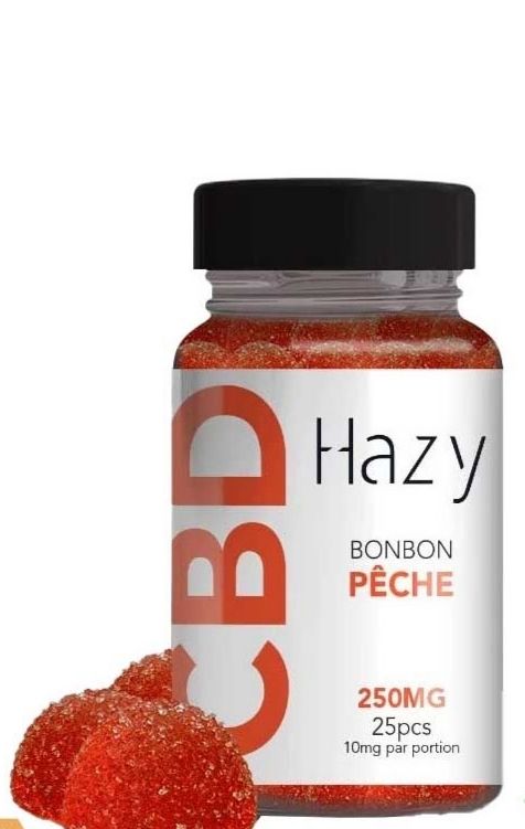Bonbon 🍬 CBD pêche 🍑 