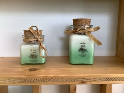 🕯️Bougie parfumée au CBD🌿 120ml