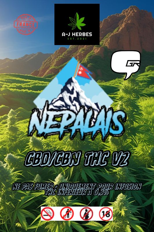 Le Nepalais THC-v2 &amp; CBN 🇫🇷