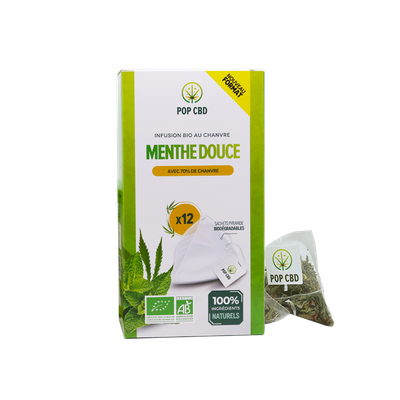 INFUSION MENTHE DOUCE EN SACHET PYRAMIDES