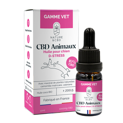 Huile CBD Animaux Protect+ 10%