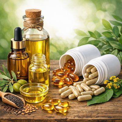 Nos huiles et gélules 