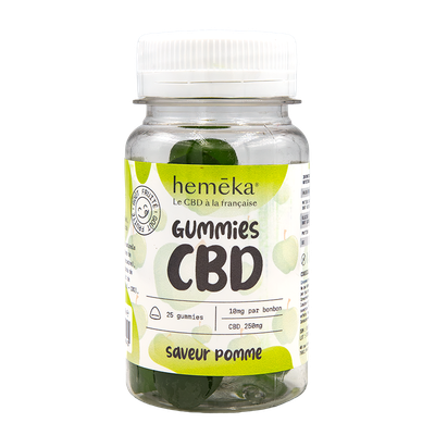 Gummies CBD saveur pomme 