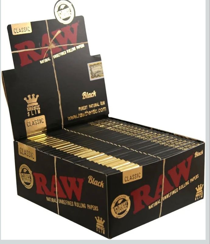 Feuille raw black slim