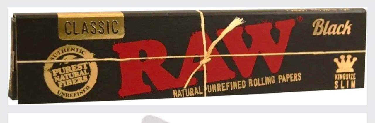 Feuille raw black slim