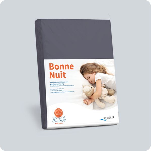 Bonne Nuit Spannbettlaken für Wasserbetten und Boxspringbetten bis 30cm Matratzenhöhe