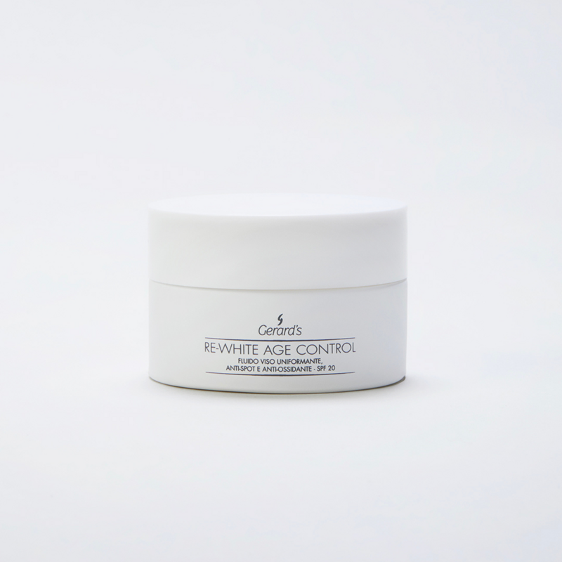RE-WHITE age control vereinheitlichende, fleckenvermindernde und antioxidierende Gesichtslotion - SPF 20