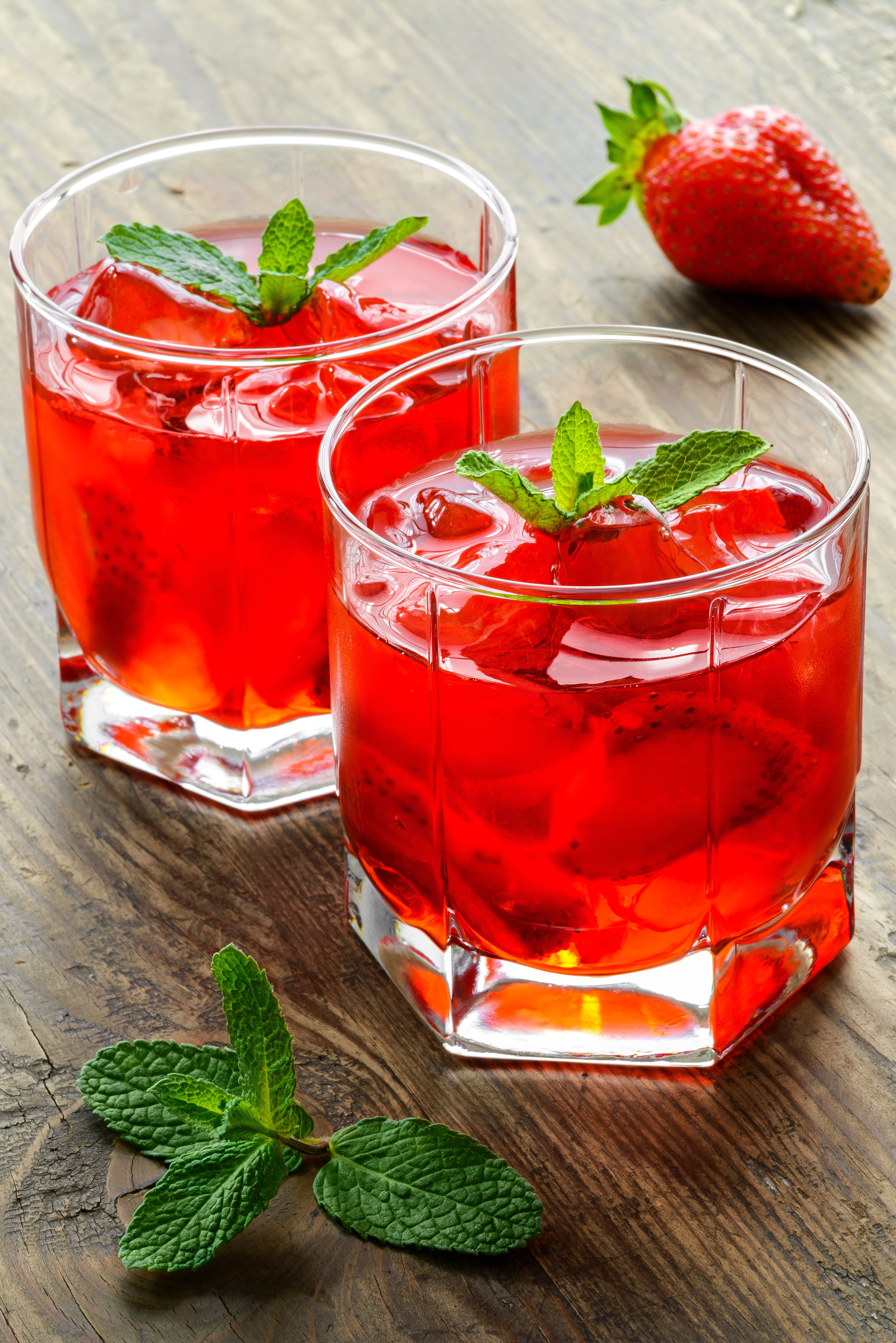 Wild Strawberry cocktail