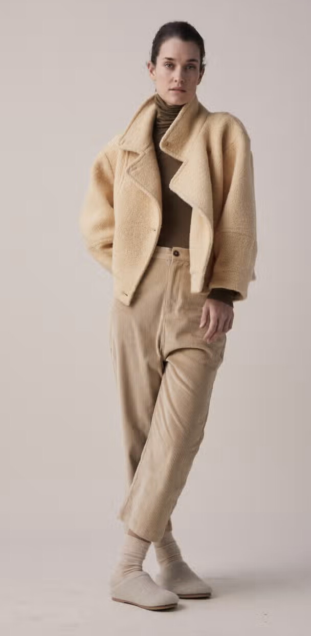 Corduroy Cropped Trouser