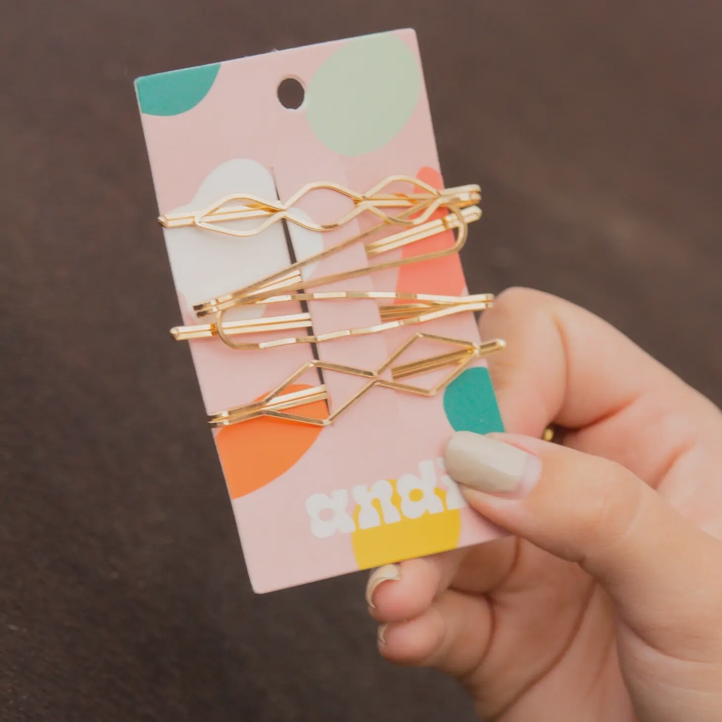 Golden Lasson Bobby Pins