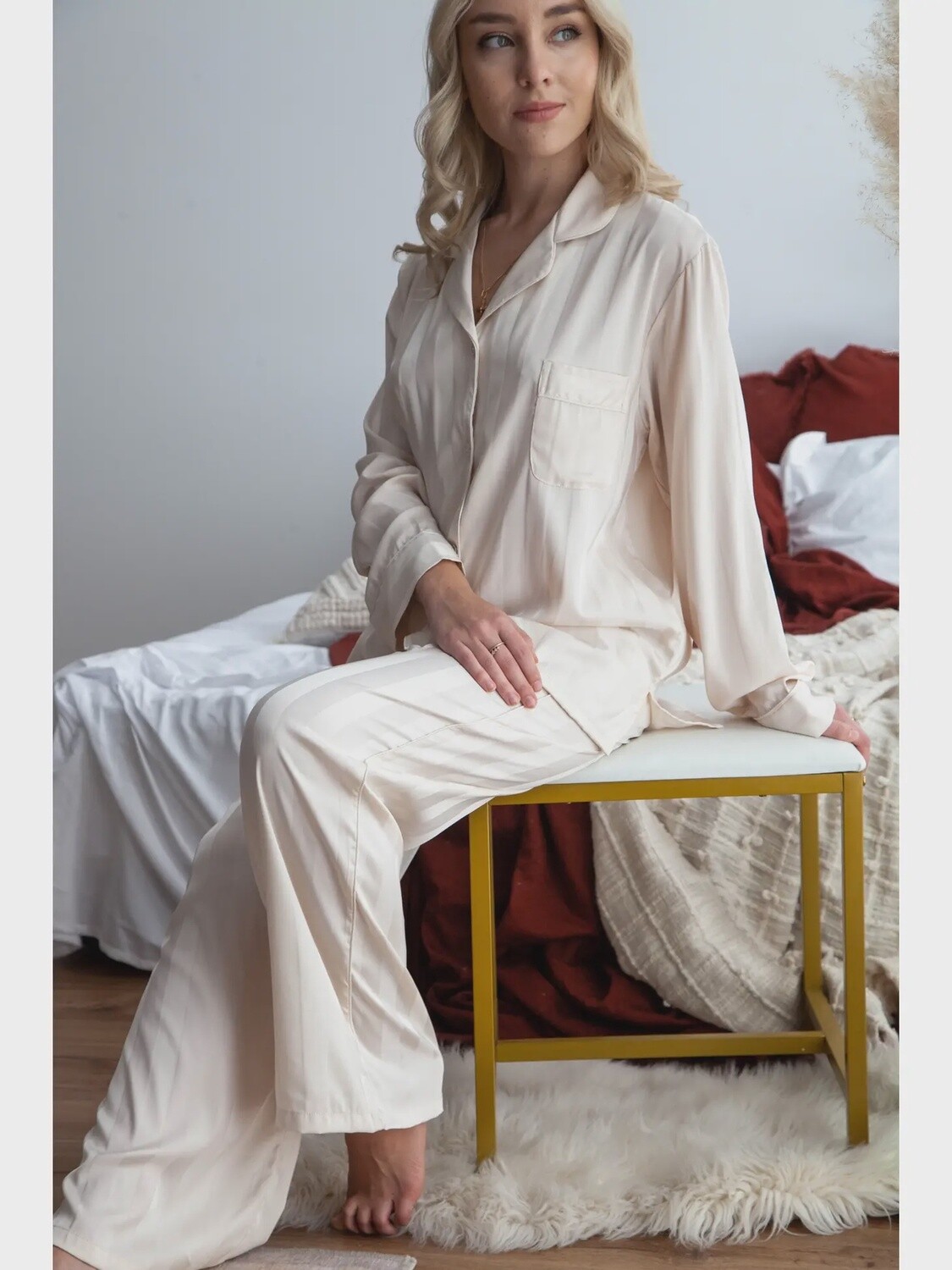 Silky Diamond Pajamas