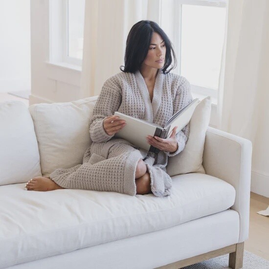 Waffle Knit Robe