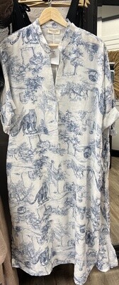 Safari Linen Dress
