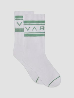 Astley Sock, Colour: Mint Green/White