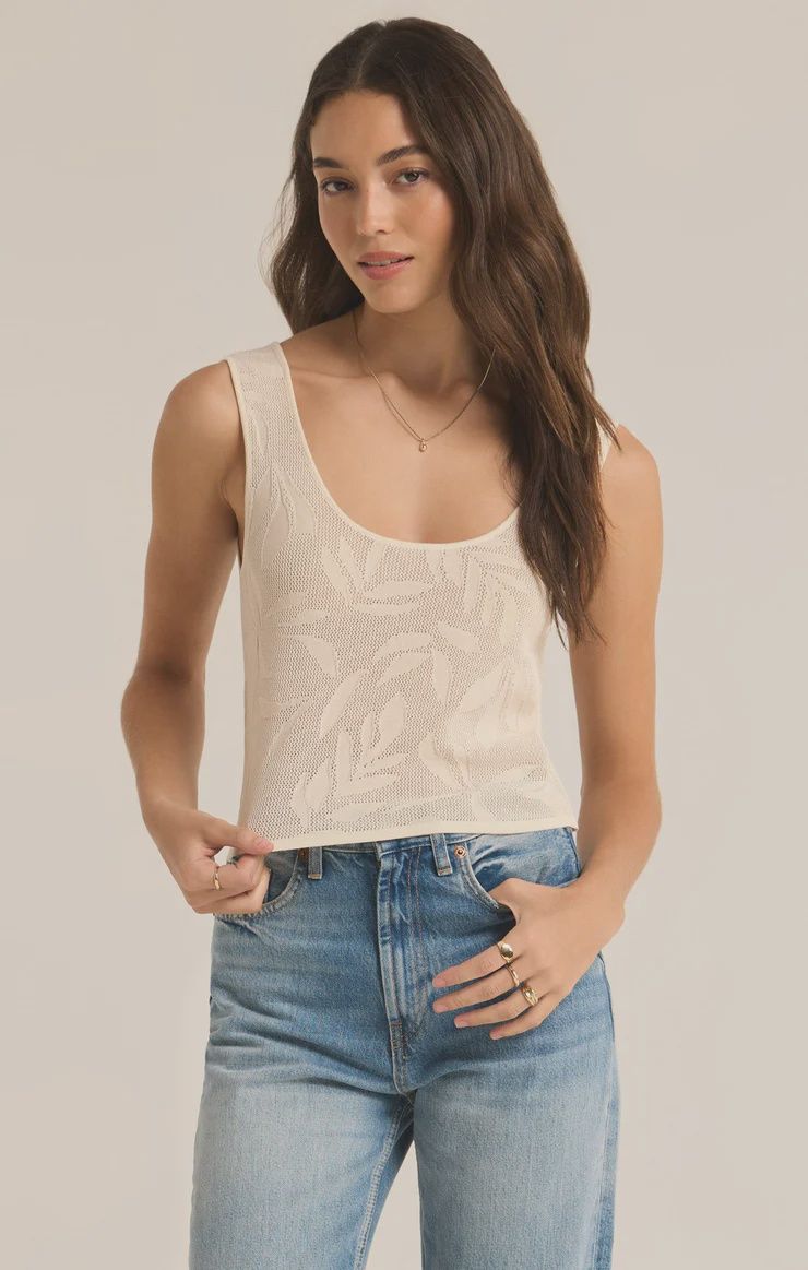 Palm Springs Sweater Tank