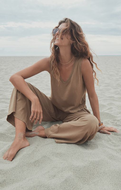 Sloane V Neck Tank