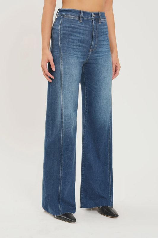 Far Out Seam Wide Leg In Waterfall