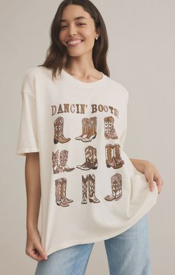 Dancin Boots Oversized Social Tee