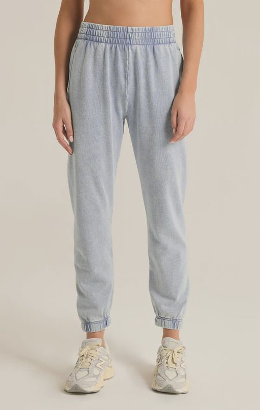 Slim Fit Denim Knit Jogger