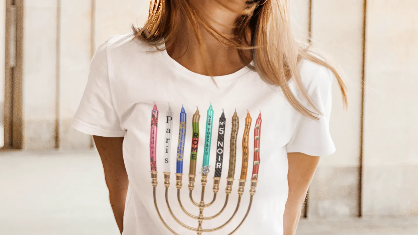 Fashion Menorah T Shirt