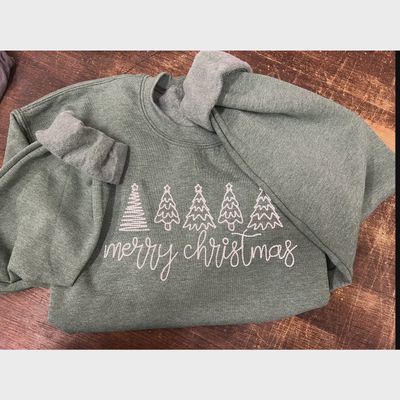 Christmas Trees Sweatshirt