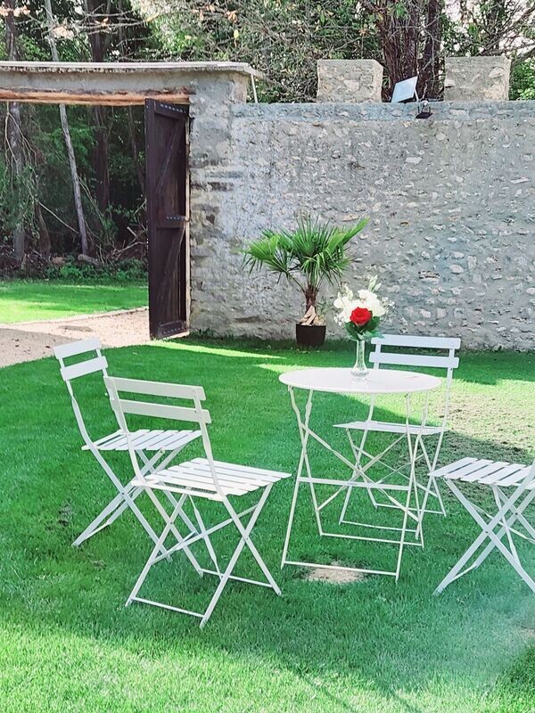 Petit bouquet vase boule