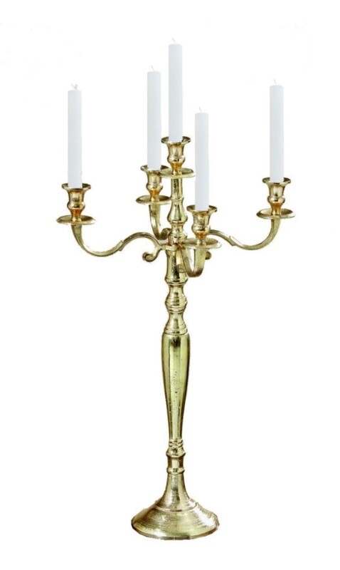 Location Chandelier doré h.88 cm