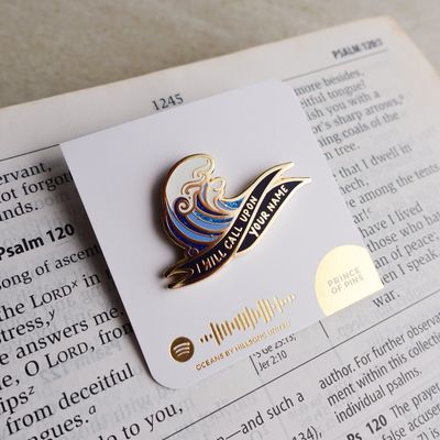 Oceans Enamel Pin