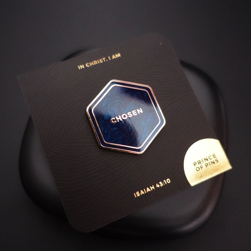 Isaiah 43:10 (Chosen) Enamel Pin