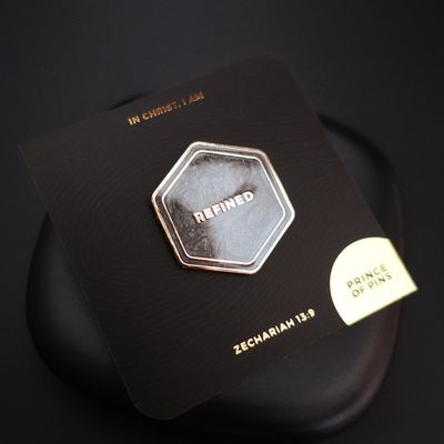Zechariah 13:9 (Refined) Enamel Pin