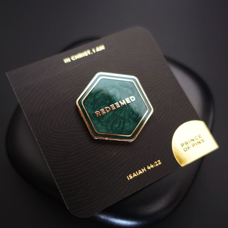 Isaiah 44:22 (Redeemed) Enamel Pin