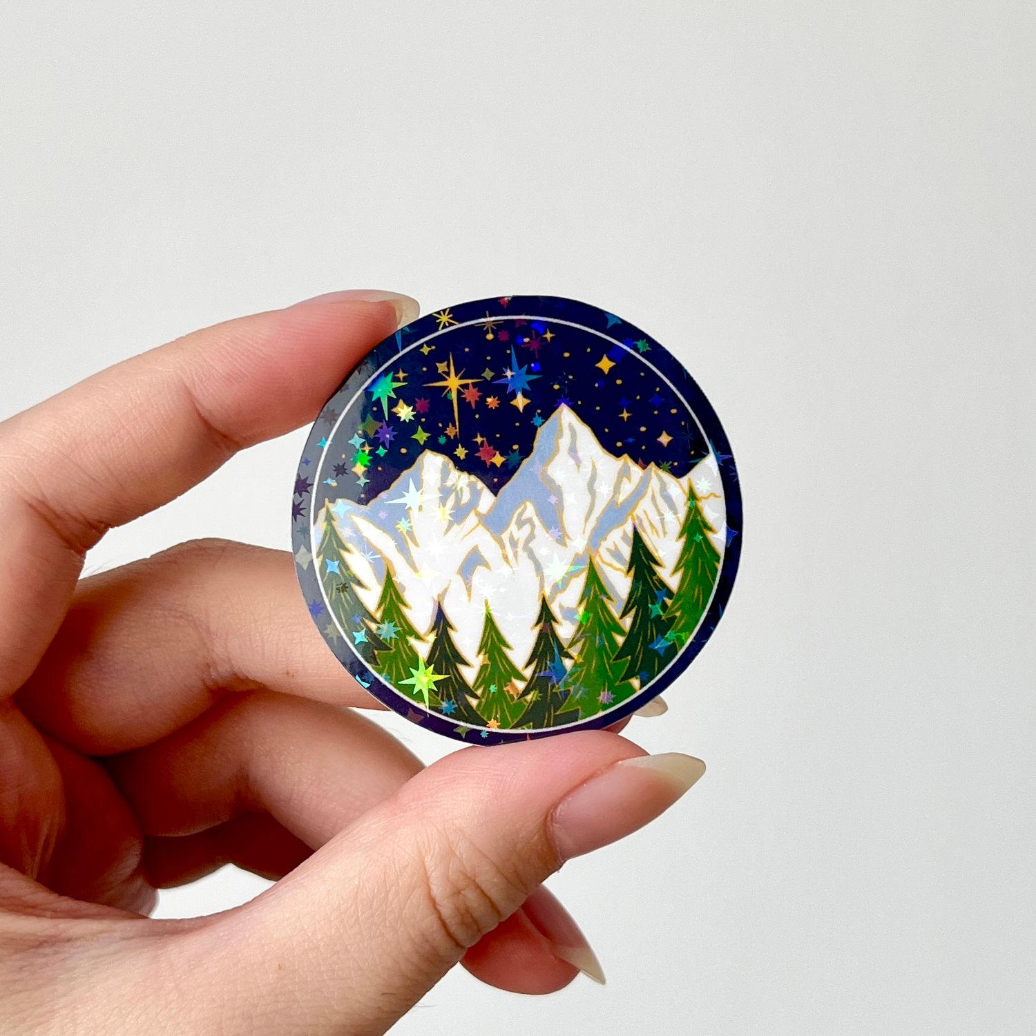 Genesis 15:5 (Count the Stars) Holographic Sticker