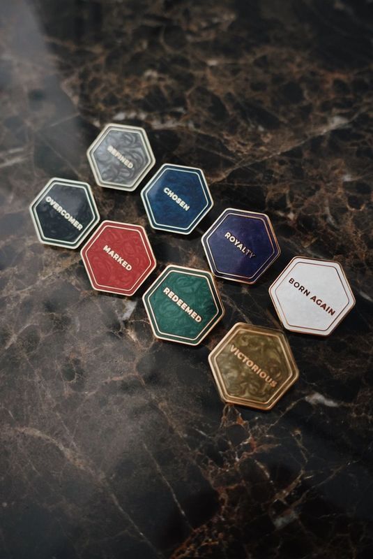 Identity Enamel Pins