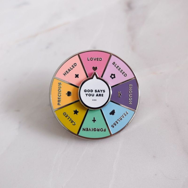 Spinning Enamel Pins